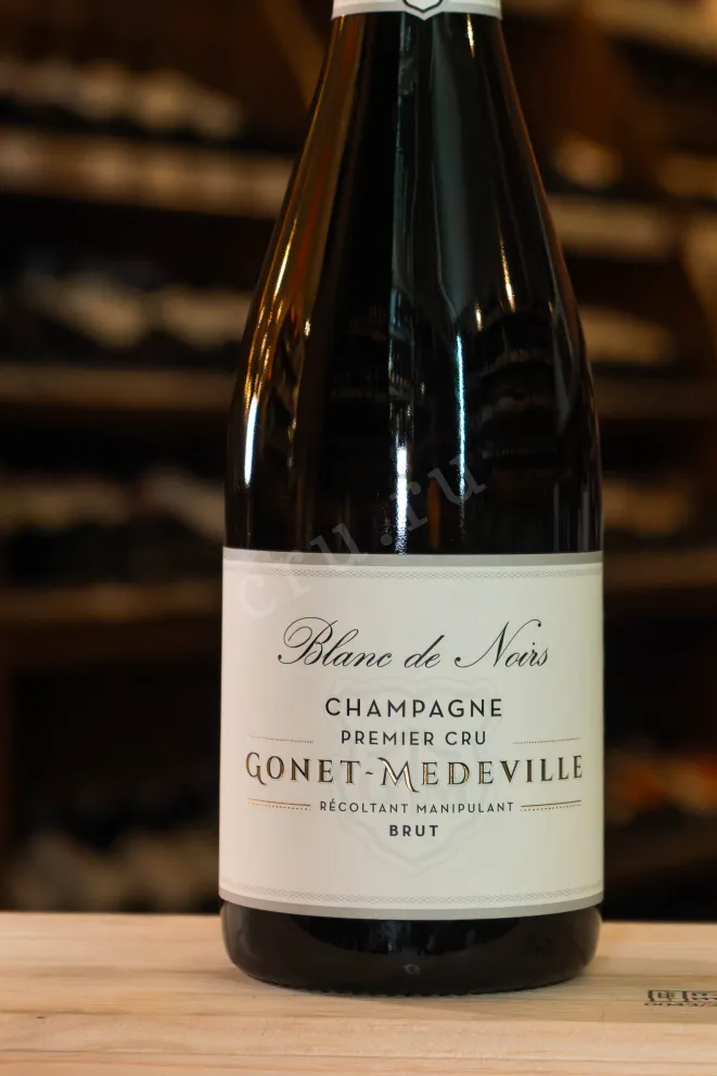 В магазине Крю Профи Gonet-Medeville Blanc de Noirs Premier Cru Brut 2021 0.75 л