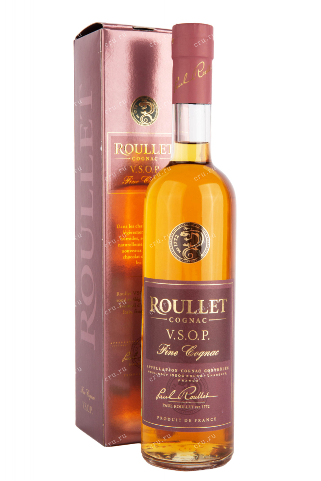 Коньяк Roullet VSOP in gift box  Grande Champagne 0.5 л