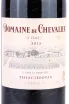 Этикетка Domaine de Chevalier Grand Cru Classe de Graves Pessac-Leognan  2013 0.75 л