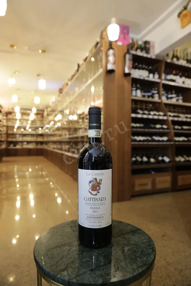 В магазине Крю Профи Antoniolo Le Castelle Gattinara DOCG 2015 0.75 л