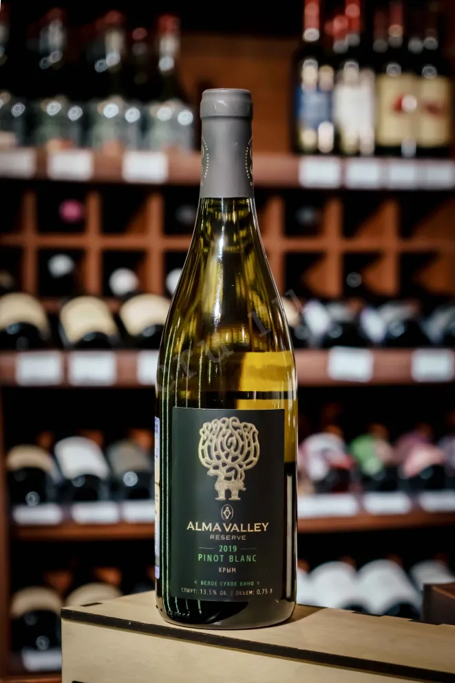 В магазине Крю Профи Alma Valley Pinot Blanc Reserve 2019 0.75 л