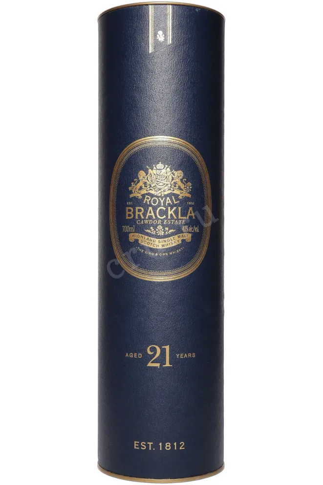 Туба Royal Brackla 21 years 0.7 л