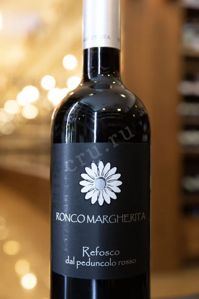 В магазине Крю Профи Ronco Margherita Refosco dal Peduncolo Rosso 2021 0.75 л