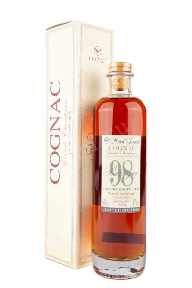 Коньяк Michel Forgeron Barrique gift box 1998 0.5 л