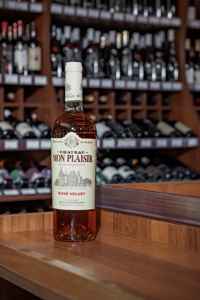 В магазине Крю Профи Chateau Mon Plaisir Rosė Velvet 2021 0.75 л