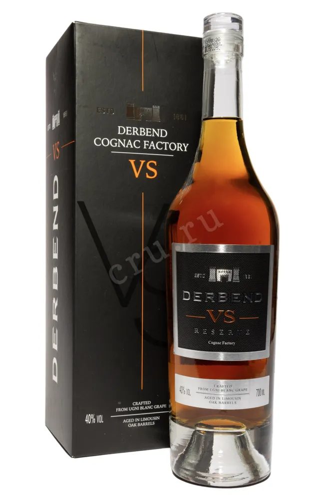 Коньяк Дербенд ВС в подарочной упаковке  0.7 л