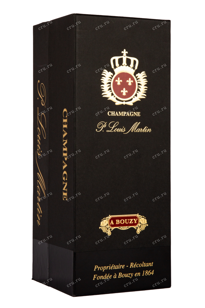 Подарочная коробка игристого вина Paul Louis Martin Cuvee Vincent Blanc de Blancs Grand Cru with gift box 0.75 л