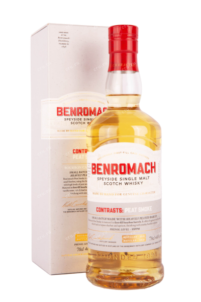 Виски Benromach Peat Smoke 2010 0.7 л