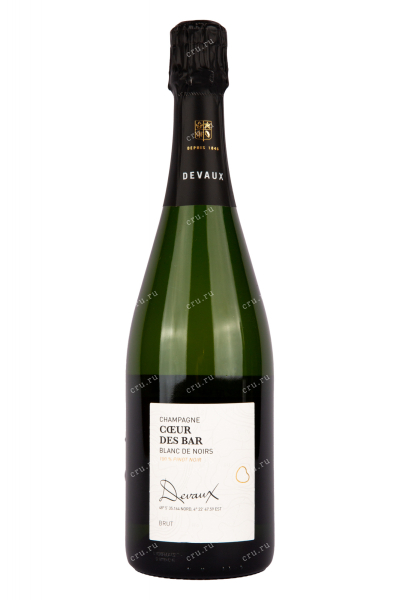 Шампанское Devaux Coeur des Bar Blanc de Noirs 2016 0.75 л