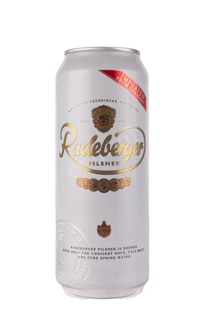 Пиво Radeberger Pilsner in metal can  0.5 л