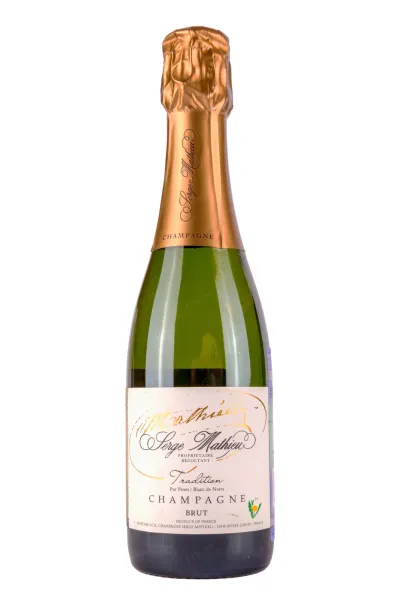Шампанское Serge Mathieu Brut Tradition 2020 0.375 л