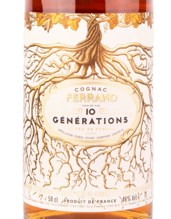 Коньяк Ferrand 10 Generations with gift box  0.5 л