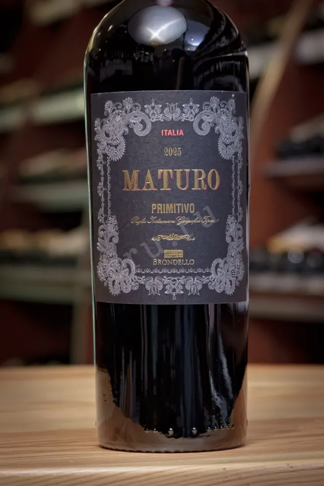 В магазине Крю Профи Castellani Brondello Maturo Primitivo 2025 0.75 л