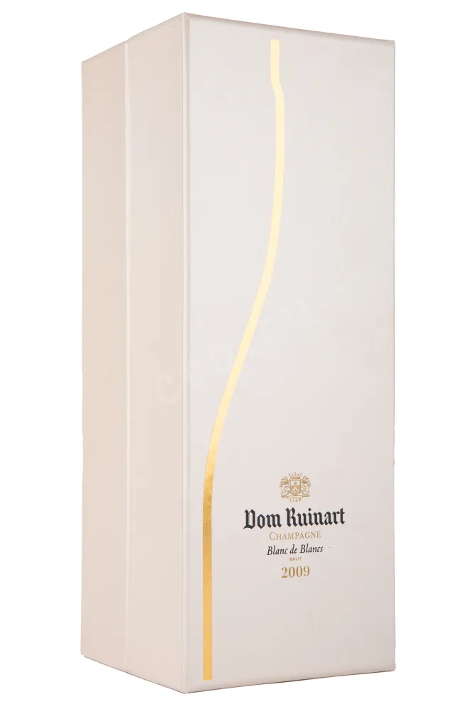 Подарочная коробка игристого вина Dom Ruinart Blanc de Blancs 2009 0.75 л