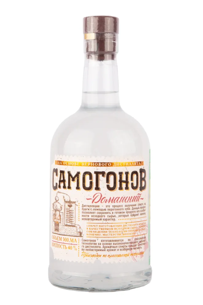 Водка Самогонов Домашний  0.5 л