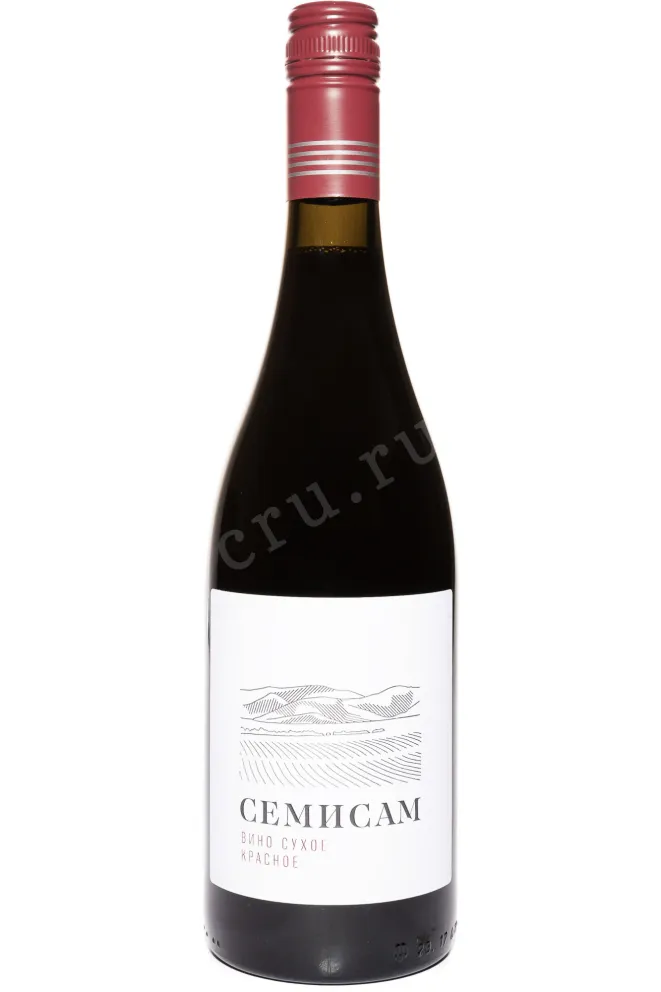 Вино Шумринка Семисам Красное Сухое 2022 0.75 л