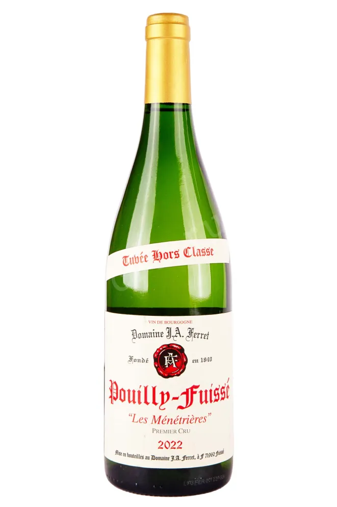 Вино Domaine J.A. Ferret Les Menetrieres Pouilly-Fuisse AOC 2019 0.75 л