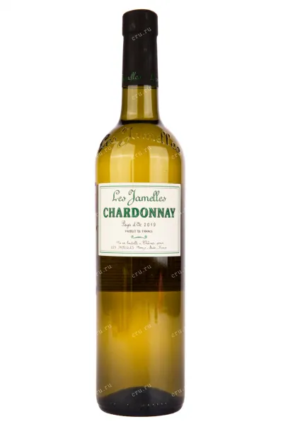 Вино Les Jamelles Chardonnay 2023 0.75 л