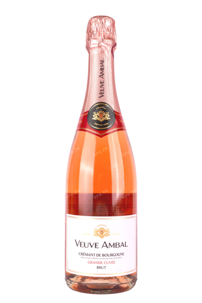 Игристое вино Veuve Ambal Grande Cuvee Rose Brut Cremant de Bourgogne 2021 0.75 л
