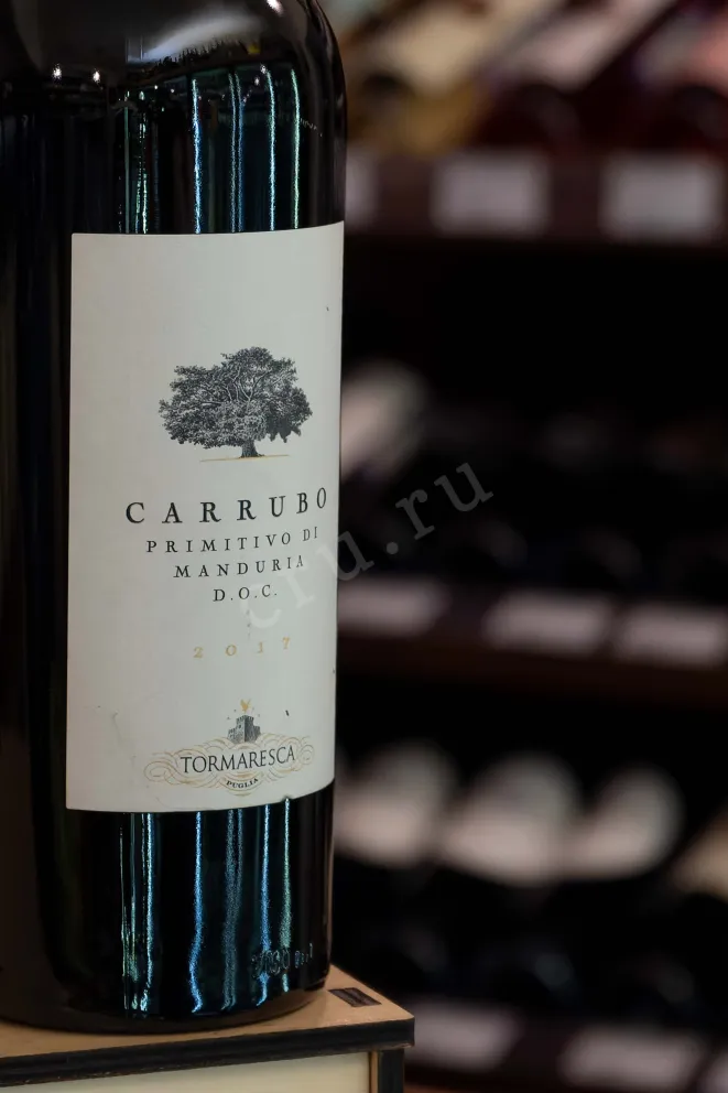 В магазине Крю Профи Tormaresca Carrubo Primitivo di Manduria DOC 2017 0.75 л