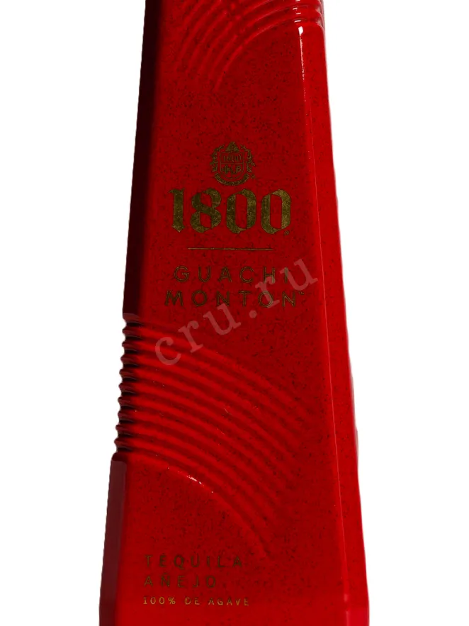 Этикетка Jose Cuervo 1800 Guachi Monton Anejo in gift box 0.7 л