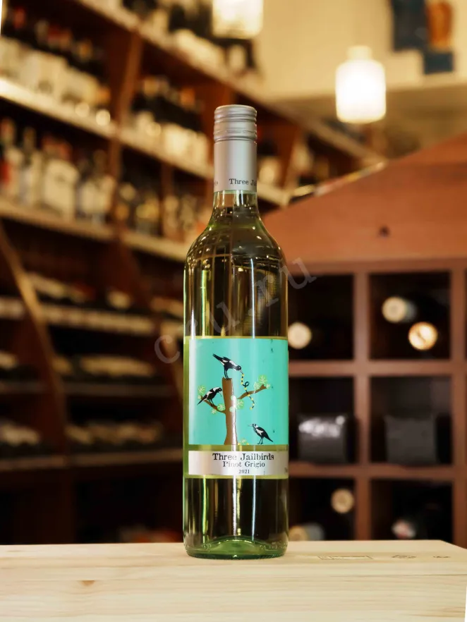 В магазине Крю Профи Three Jailbirds Pinot Grigio 2021 0.75 л