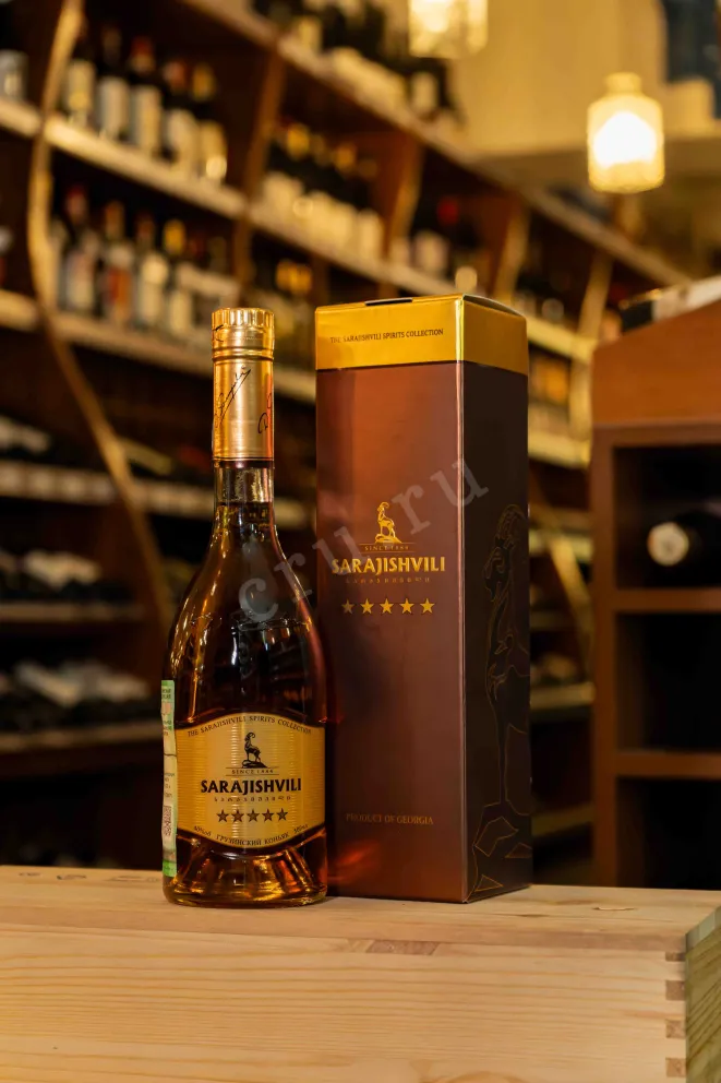 В магазине Крю Профи Sarajishvili 5 stars 0.5 л