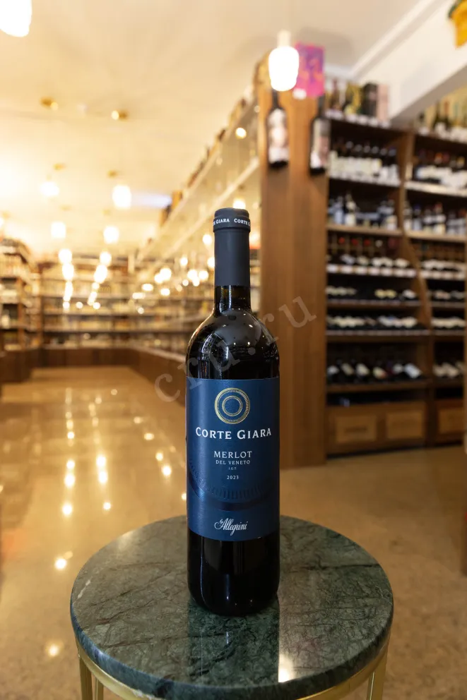 В магазине Крю Профи Corte Giara Merlot Veneto 2023 0.75 л
