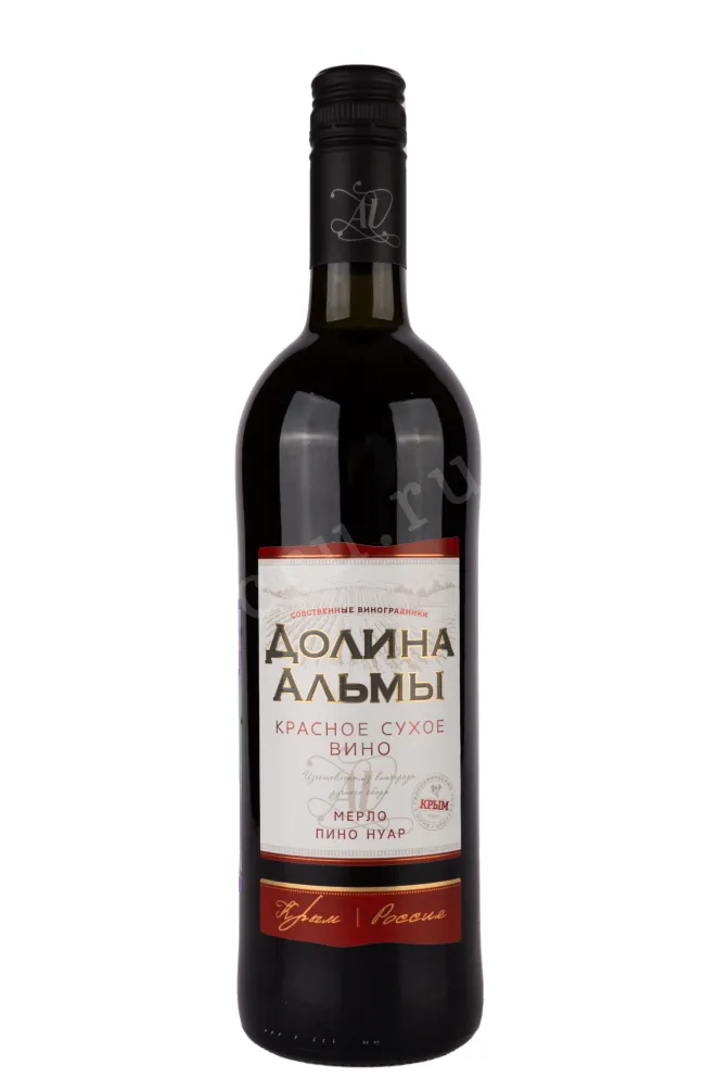 Вино Долина Альмы Мерло-Пино Нуар 2021 0.75 л