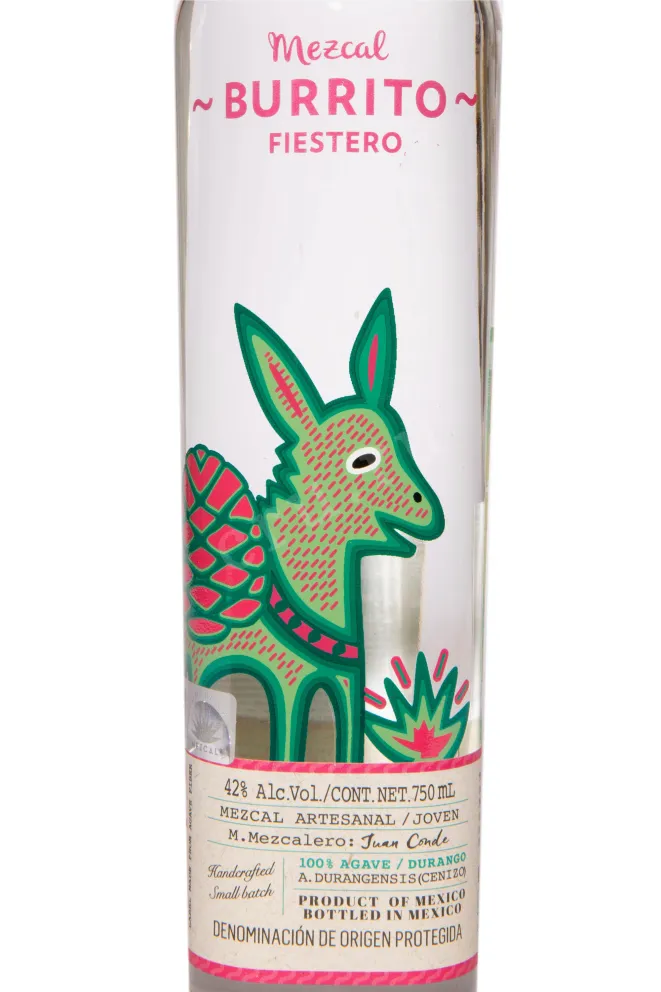 Этикетка Burrito Fiestero 0.7 л