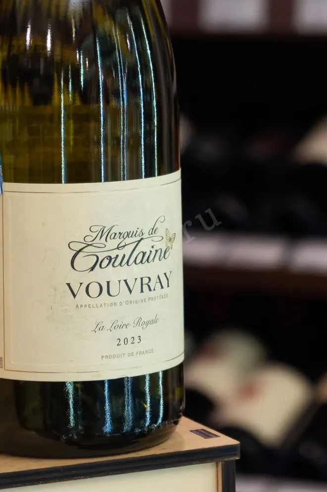 В магазине Крю Профи Marquis de Goulaine Vouvray La Loire Royale 2023 0.75 л
