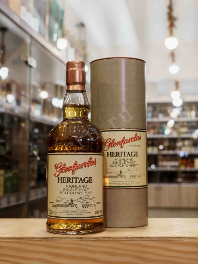 В магазине Крю Профи Glenfarclas Heritage in tube 0.7 л