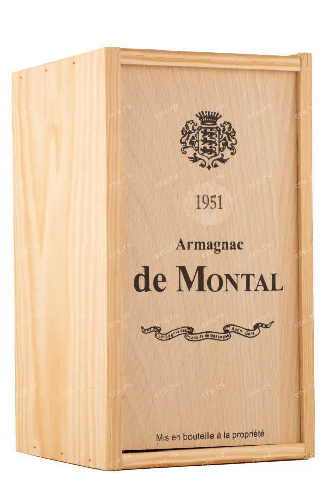 Арманьяк De  Montal 1951 0.7 л