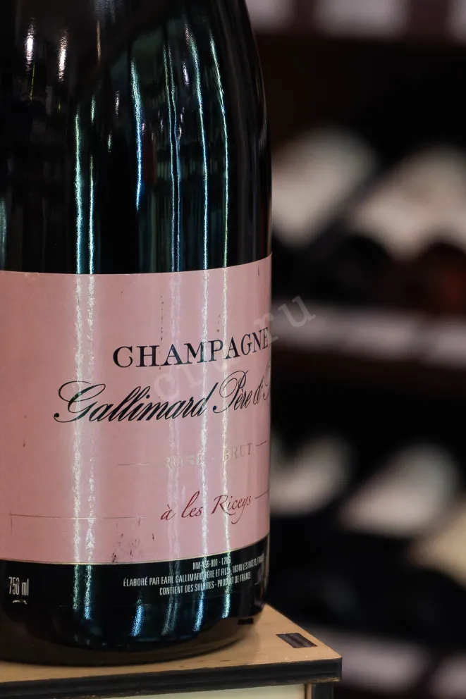 В магазине Крю Профи Gallimard Pere et Fils Rose Brut AOC 2020 0.75 л