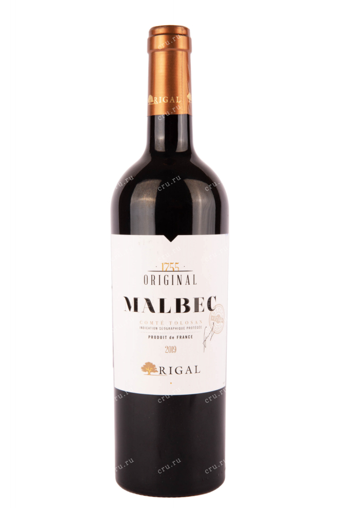 Вино Rigal Malbec Comte Tolosan 2019 0.75 л