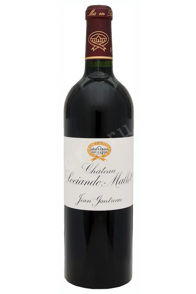 Вино Chateau Sociando-Mallet Haut-Medoc AOC 2017 0.75 л