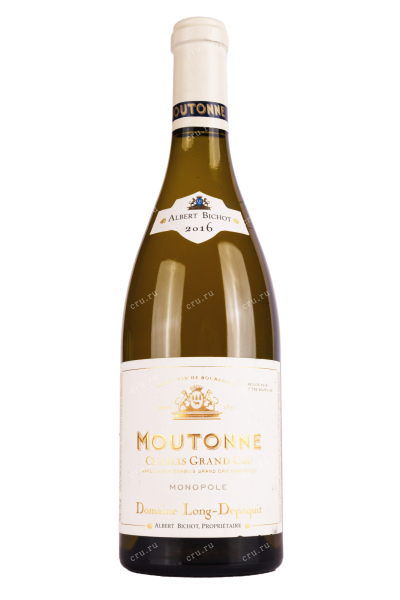 Вино Chablis Grand Cru Domaine Long-Depaquit Moutonne 2016 0.75 л