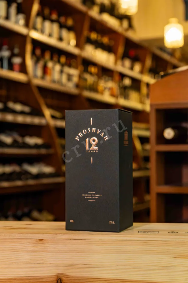 В магазине Крю Профи Proshyan 12 years in gift box 0.5 л