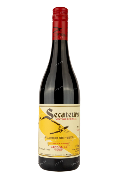 Вино Secateurs Badenhorst family wines 2019 0.75 л