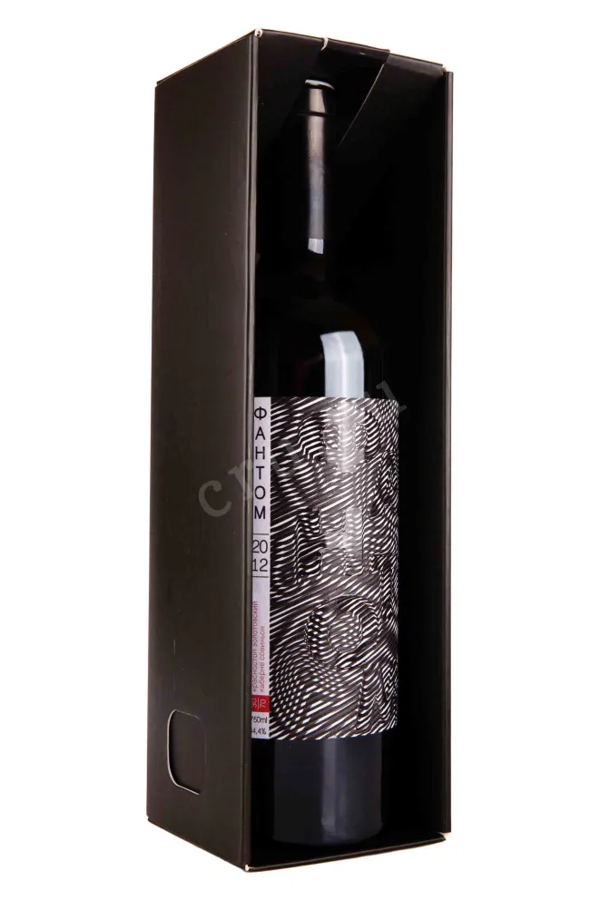 В подарочной коробке Phantom 30/70 Krasnostop Zolotovskiy / Cabernet Sauvignon in gift box 2012 0.75 л