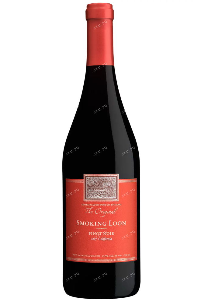 Вино Smoking Loon Pinot Noir Original 2017 0.75 л