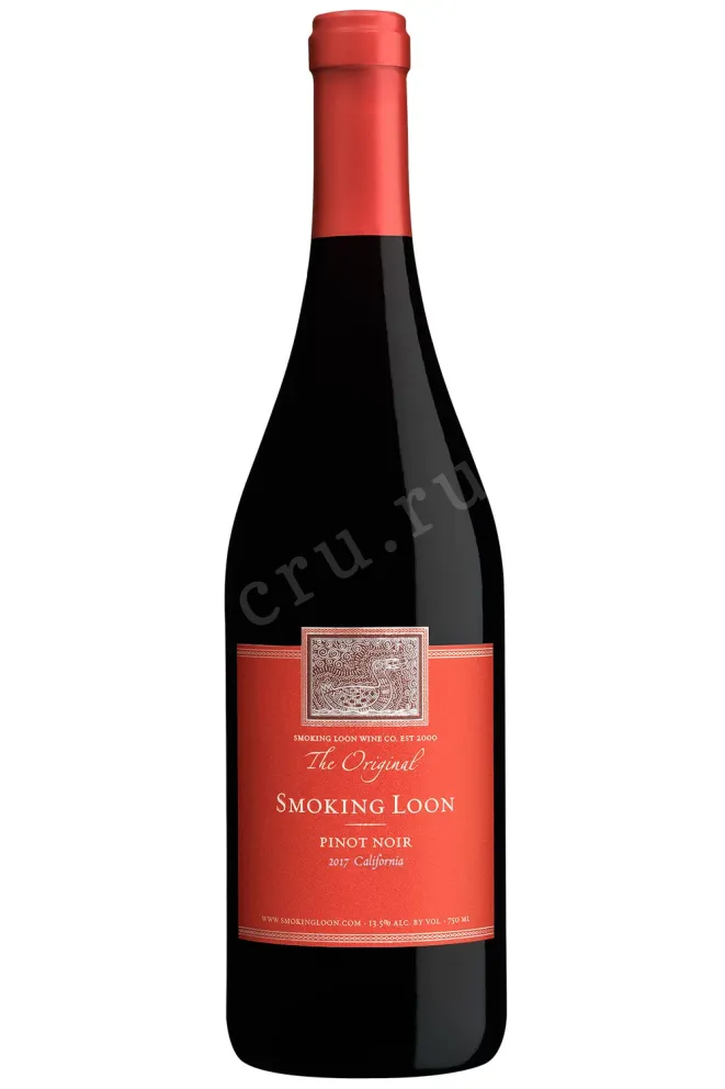 Вино Smoking Loon Pinot Noir Original 2017 0.75 л