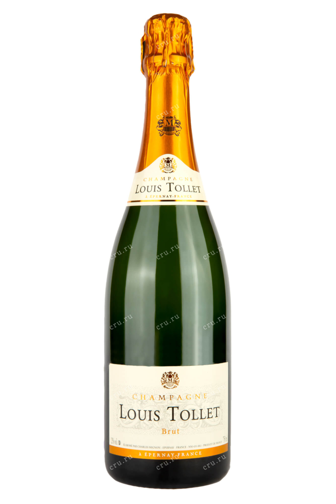 Шампанское Louis Tollet Brut 2020 0.75 л