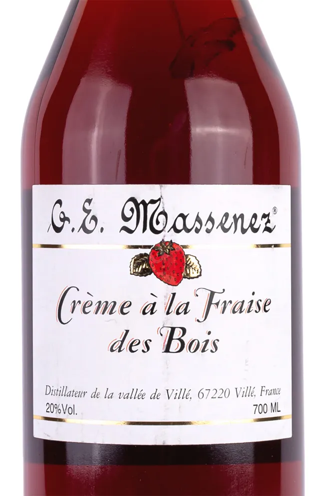 Ликер Massenez Creme a la Fraise des Bois  0.7 л
