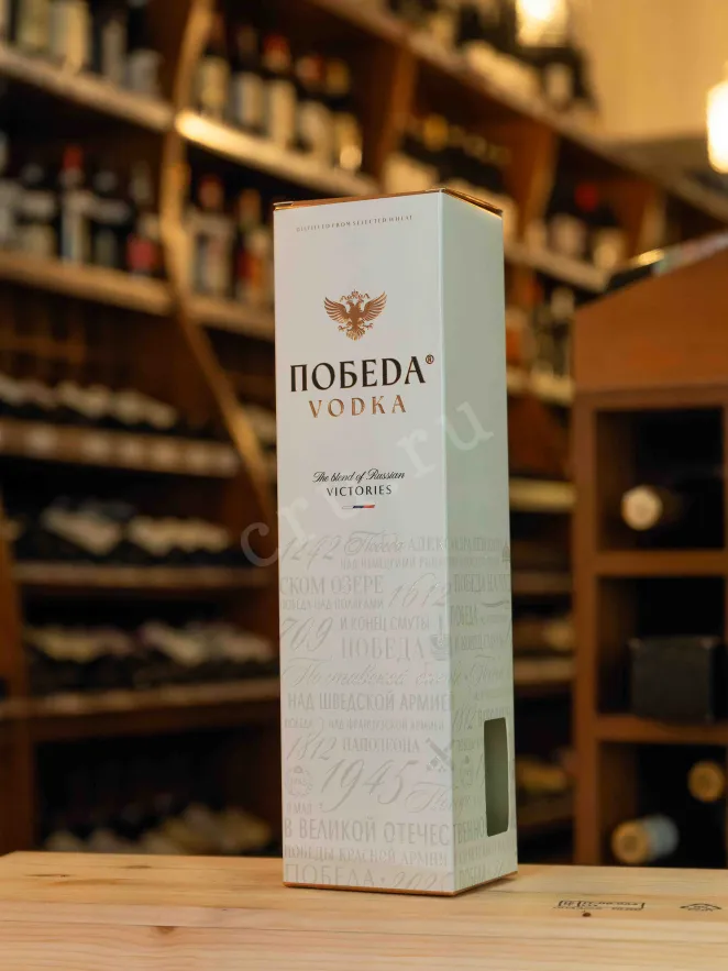 В магазине Крю Профи Pobeda in gift box 0.5 л