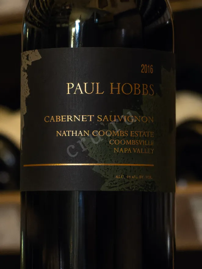В магазине Крю Профи Paul Hobbs Nathan Coombs Estate Cabernet Sauvignon 2016 0.75 л