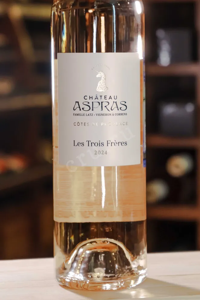 В магазине Крю Профи Chateau Aspras Les Trois Freres Cotes De Provence AOC 2024 0.75 л