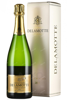 Шампанское Delamotte Brut Blanc de Blancs Millesime 2012 with gift box 2012 0.75 л