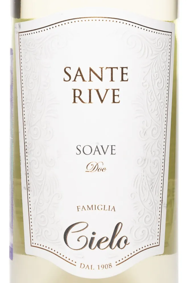 Этикетка Cielo Sante Rive Soave 2023 0.75 л