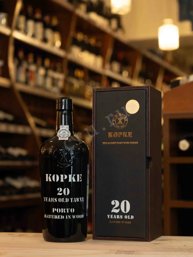 В магазине Крю Профи Kopke 20 years with gift box 2004 0.75 л